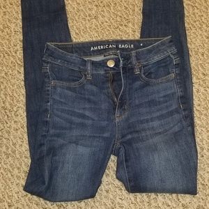 American Eagle High rise jeggings